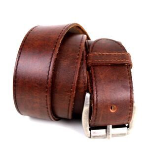 Levi's BROWN GENUINE LEATHER 1.5"Wd CASUAL DRESS MEN'S BELT Sz 40/100 (X60